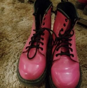 Patent pink Doc Martens - Size 1 KIDS